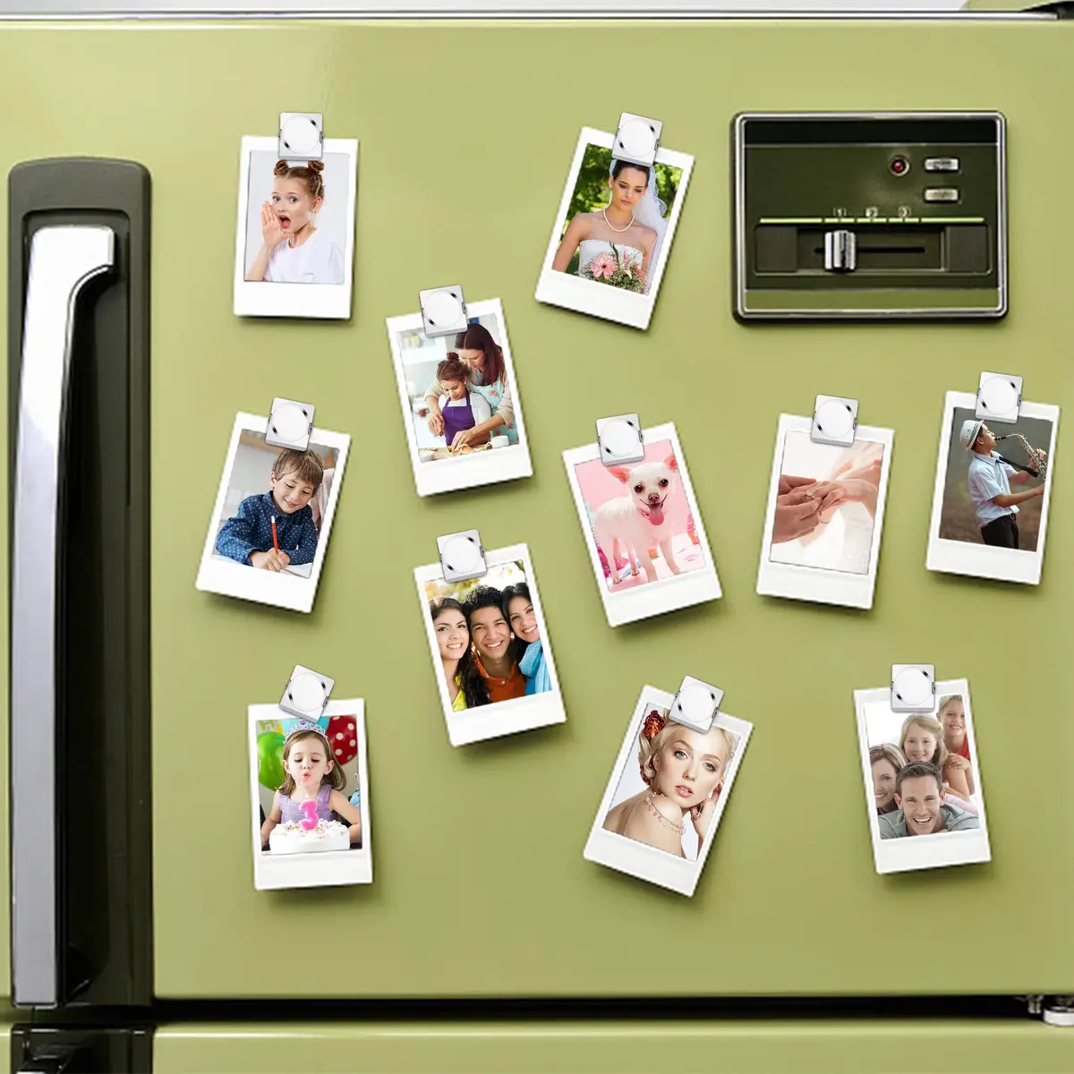 Thimmamma Magnetic Clips 1.77 inch | Heavy Duty Metal Clips for Whiteboard & Refrigerator - view 4