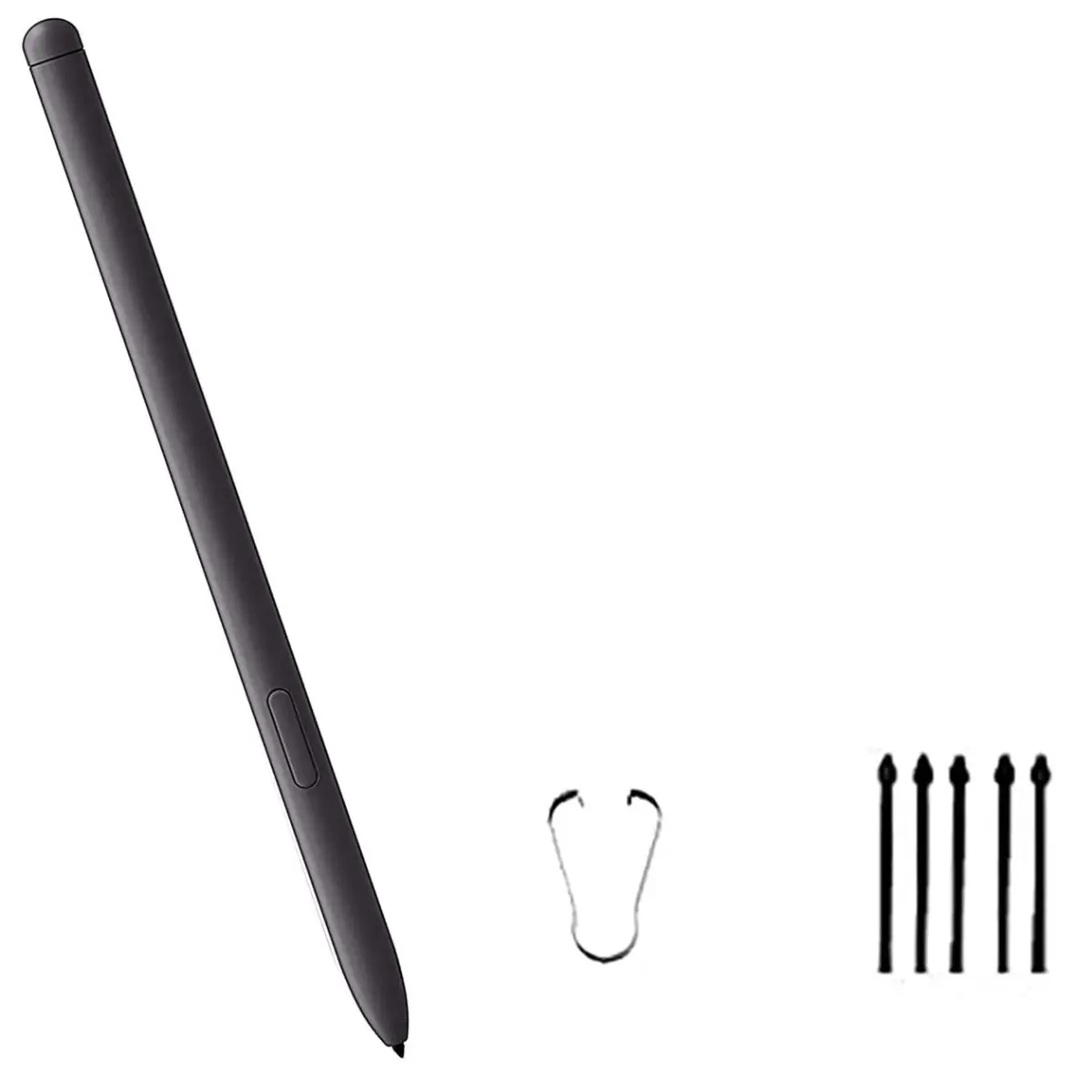 Dogxiong Black Stylus Pen Replacement for Samsung Galaxy Tab S6 Lite & Note 20 Series, 4096 Pressure Sensitivity, 1g (0.035oz) | Includes 5 Replacement Tips - main product image