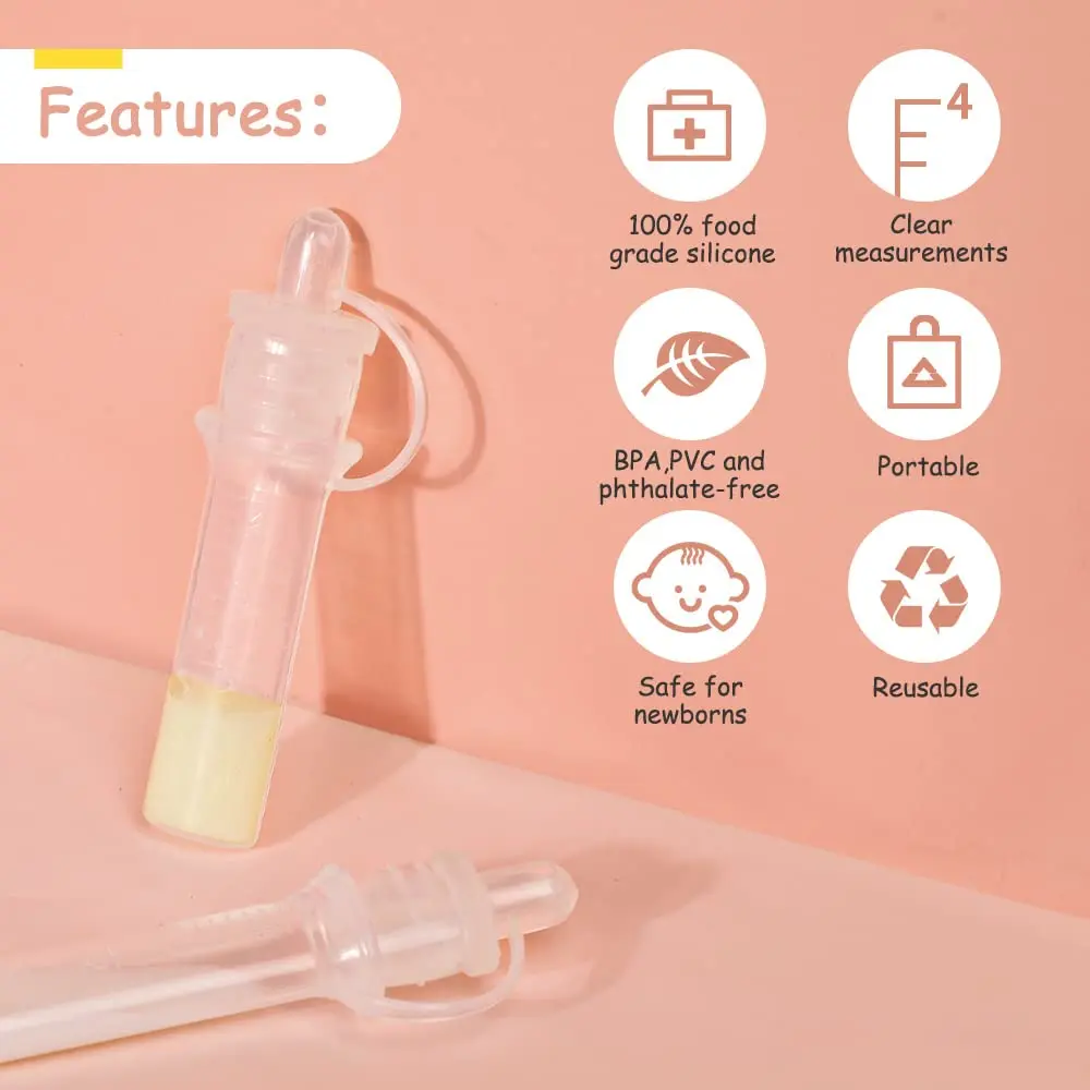 haakaa Silicone Colostrum Collector 4ml | Safe, Reusable, Ready-to-Use for Breastfeeding - view 7