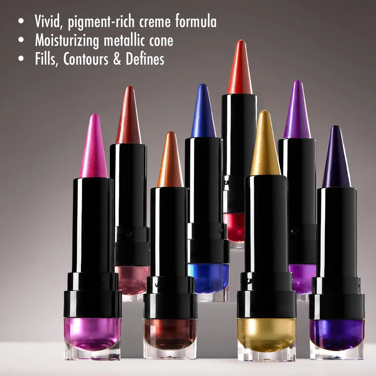 Black Radiance Metalicious Lipstick Lip Sculptor Diamond Pink (Hot Pink) 0.03 ml (1 Fl Oz) | Metallic Finish with Vitamin E - view 2