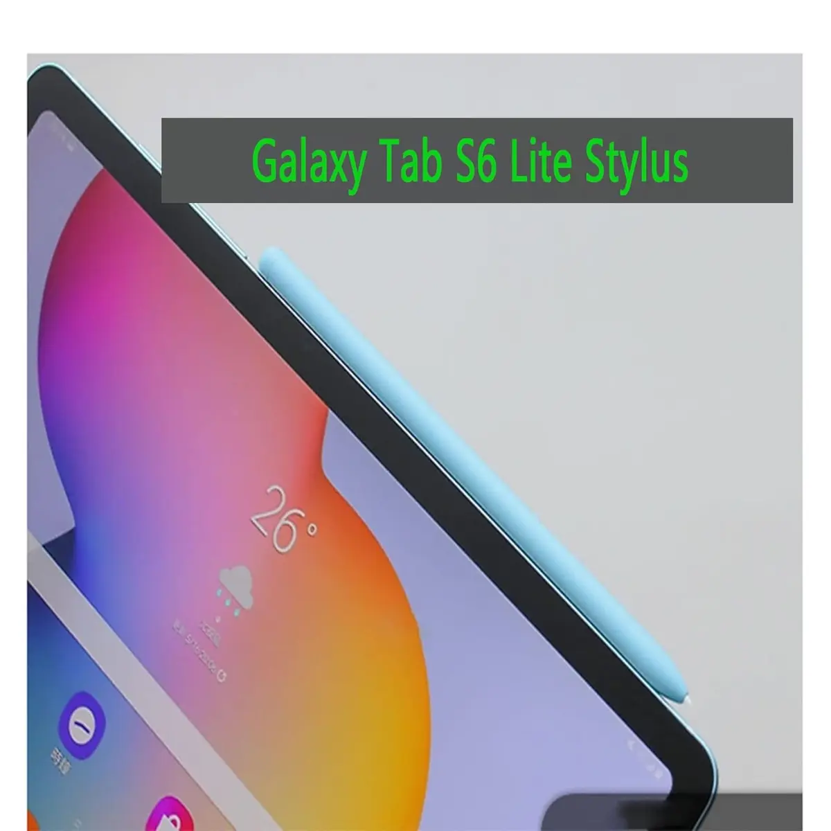 CaoXiong Replacement Stylus Pen for Samsung Galaxy Tab S6 Lite (Light Blue) | Precise Touch & Control - view 4