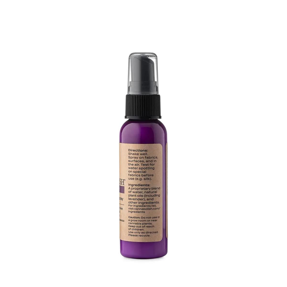 Cannabolish Lavender Odor Removing Spray and Air Freshener Travel Size 59ml (2 fl. oz.) | Plant-Based Smoke Odor Eliminator - view 7
