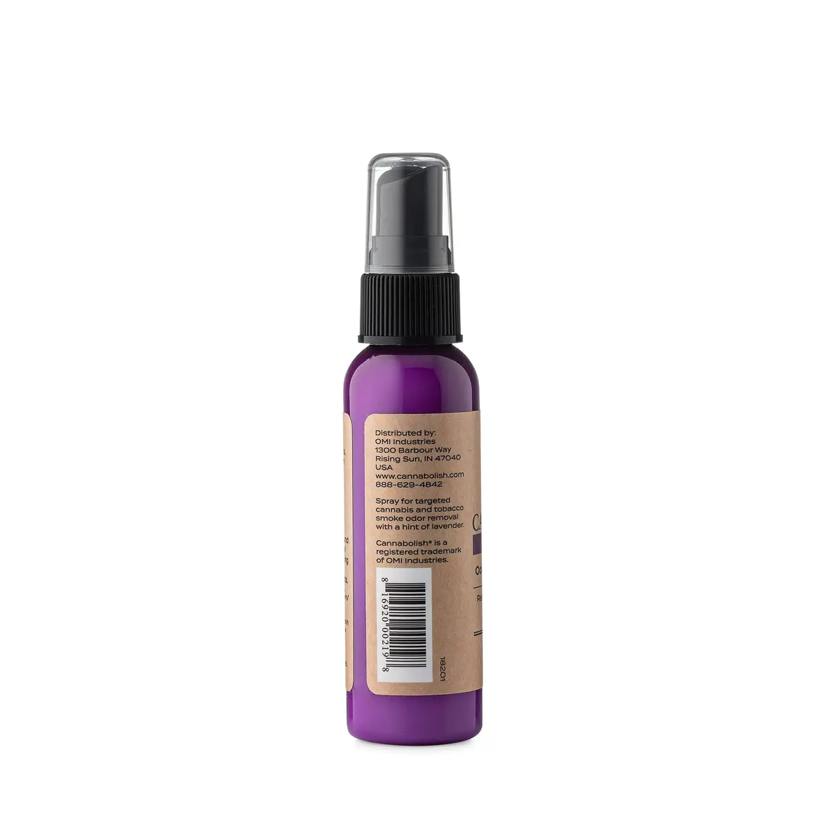 Cannabolish Lavender Odor Removing Spray and Air Freshener Travel Size 59ml (2 fl. oz.) | Plant-Based Smoke Odor Eliminator - view 8