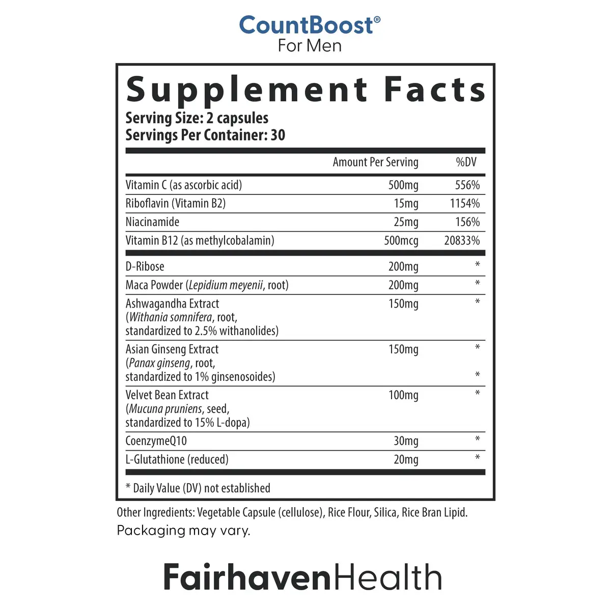 Fairhaven Health FertilAid Multivitamin, MotilityBoost & CountBoost Combo | Supports Male Fertility & Reproductive Health - view 3
