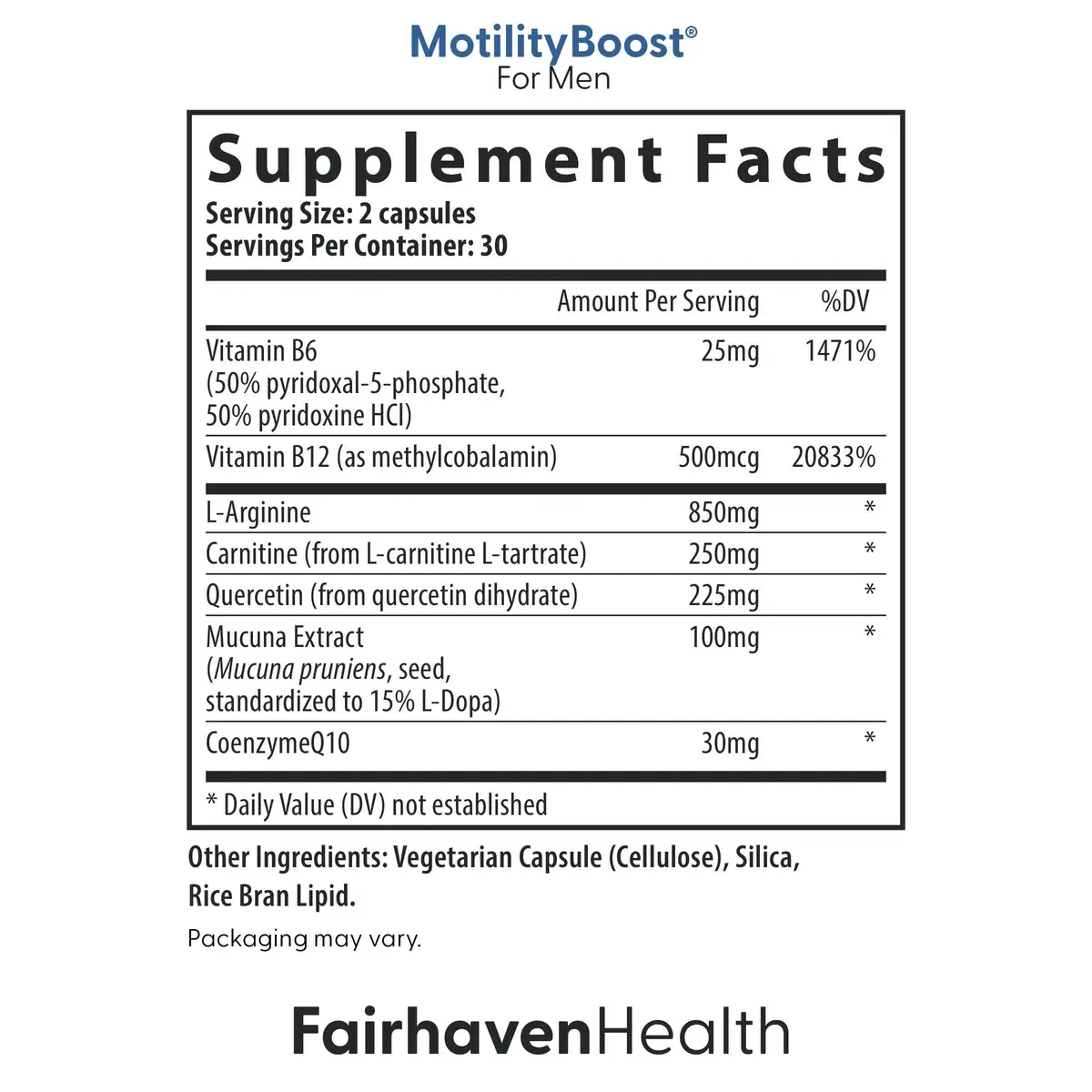 Fairhaven Health FertilAid Multivitamin, MotilityBoost & CountBoost Combo | Supports Male Fertility & Reproductive Health - view 4