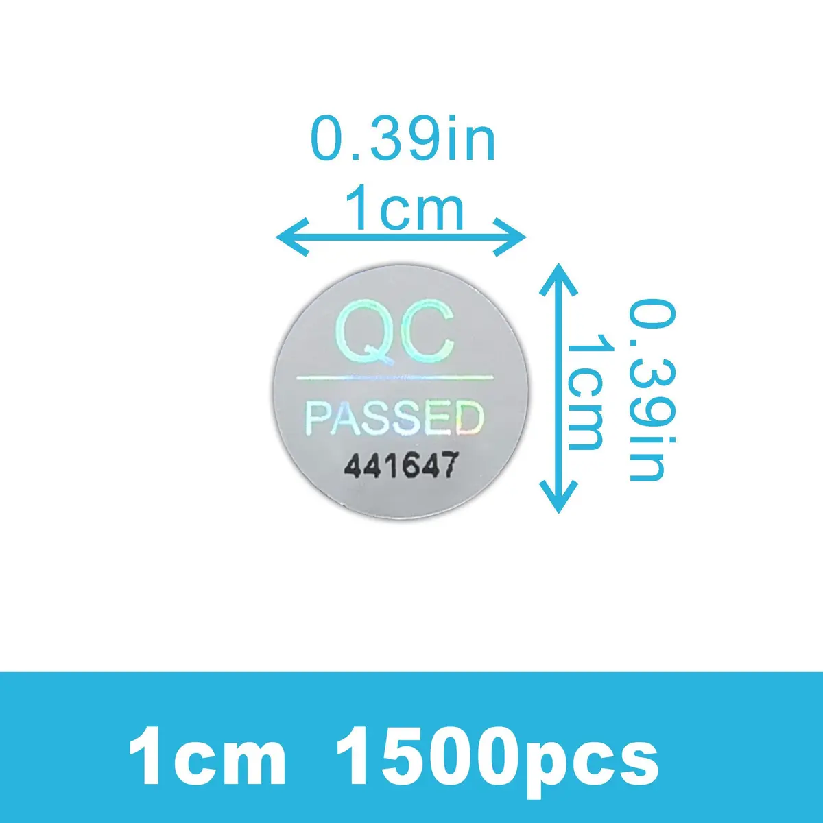 TLK&FBB Tamper Proof Labels 1700pcs | Waterproof High Security Stickers with Sequential Serial Numbers - view 2