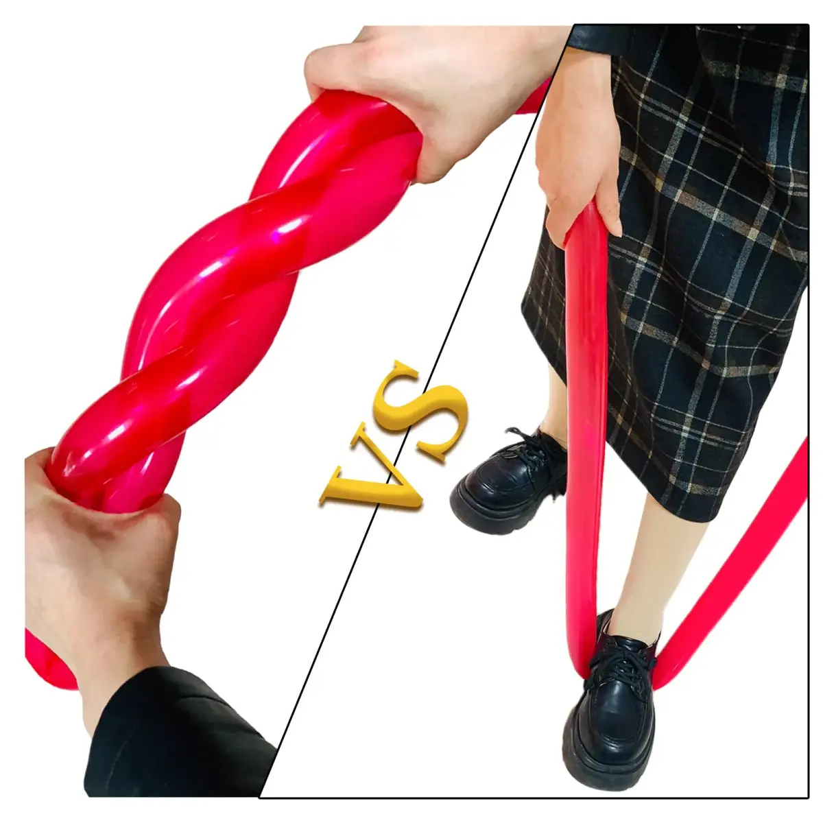 KUULBELA Red 260q Latex Twisting Balloons 100 Count | Thickened Latex for Animal Models & Party Decor - view 2