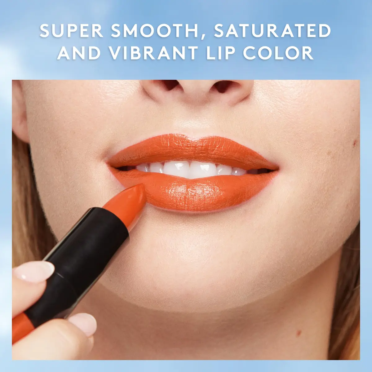 COVERGIRL Exhibitionist Cream Lipstick, Peach High, 3.4g (0.12 Oz) | Long-Lasting Color with Shea Butter & Coconut Oil - view 3