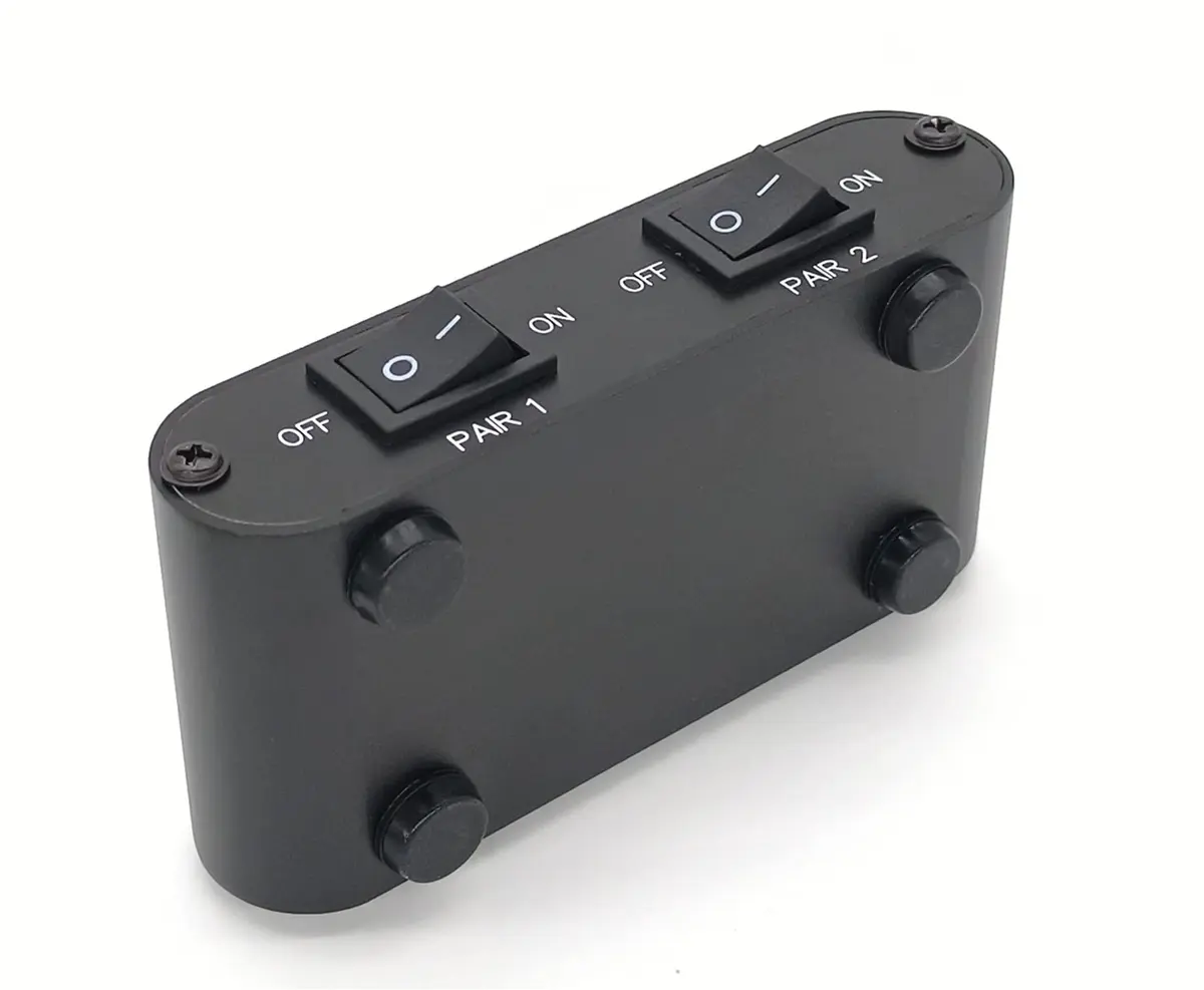 TENEALAY 2-Zone Speaker Selector Switch P21 | Control 2 Pairs of Speakers Simultaneously or Separately - view 7