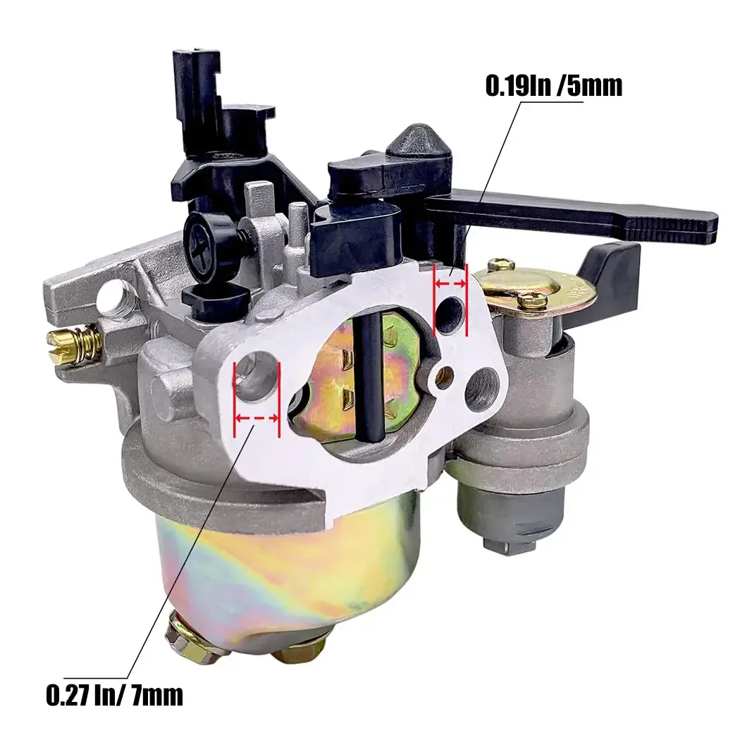 Oriental Power Carburetor for Coleman CT200U CT200U-EX CT200-AC BT200x CT-200EX CT200U-EXR Mini Bikes & Baja MB165 MB200 HT65 WT65 Pit Bikes (196cc/6.5HP) | Includes Gaskets, Fuel Line, Filter - view 4