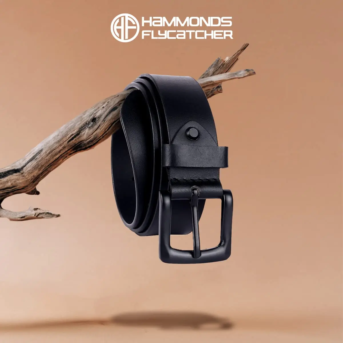 HAMMONDS FLYCATCHER Genuine Leather Belt for Men | Adjustable Waistband up to 46 Inches | Ratchet Belt for Men | 1.5" (3.81 cm) Width - view 2