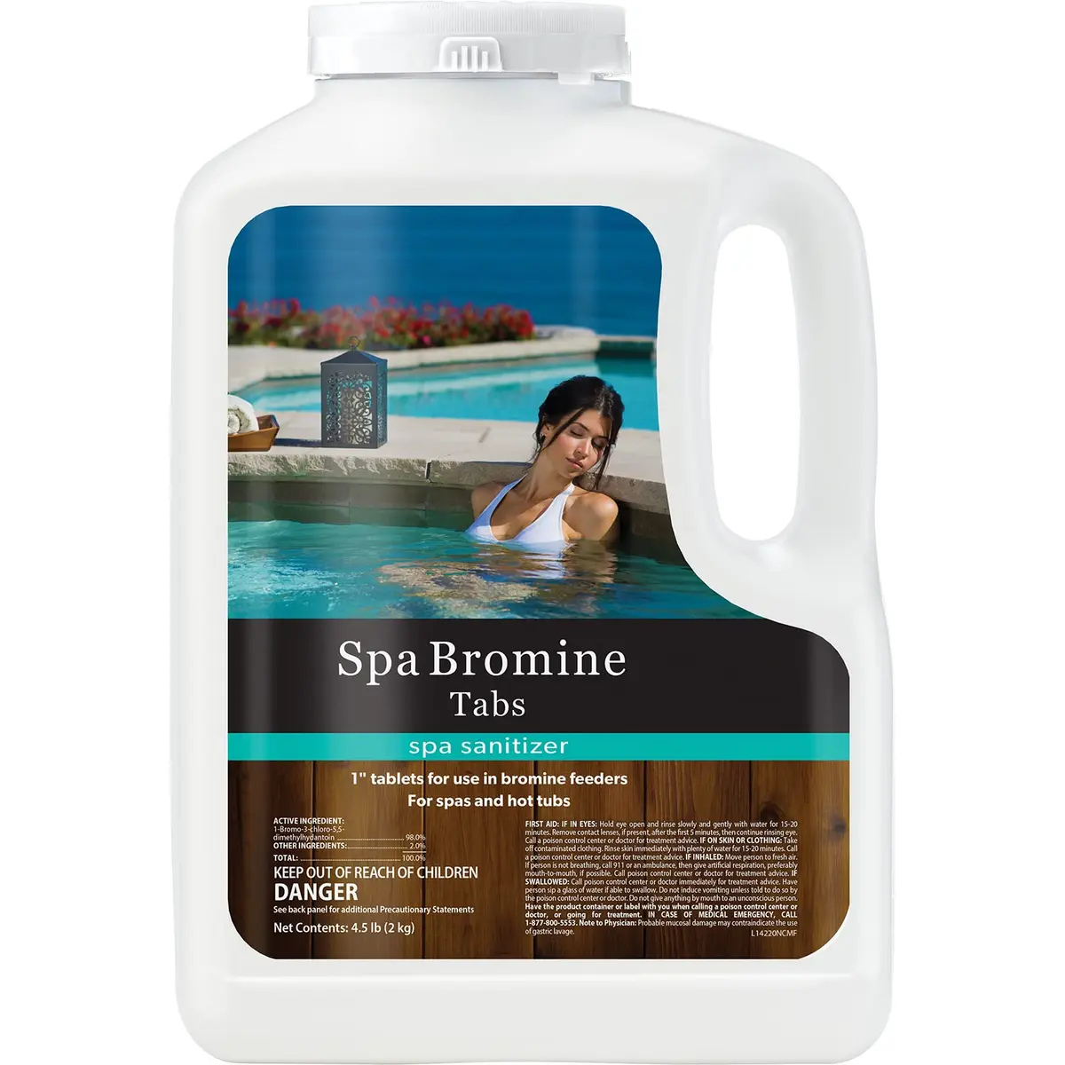 NC Brands Spa Bromine Tabs 4.5 lb | Effective Spa Water Sanitizer for India - main product image