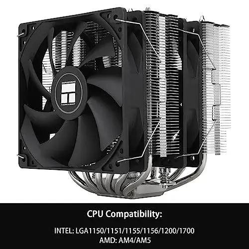 Thermalright Peerless Assassin 120 SE CPU Cooler 155mm Height | Dual 120mm PWM Fans, 6 Heat Pipes AGHP Technology - view 3