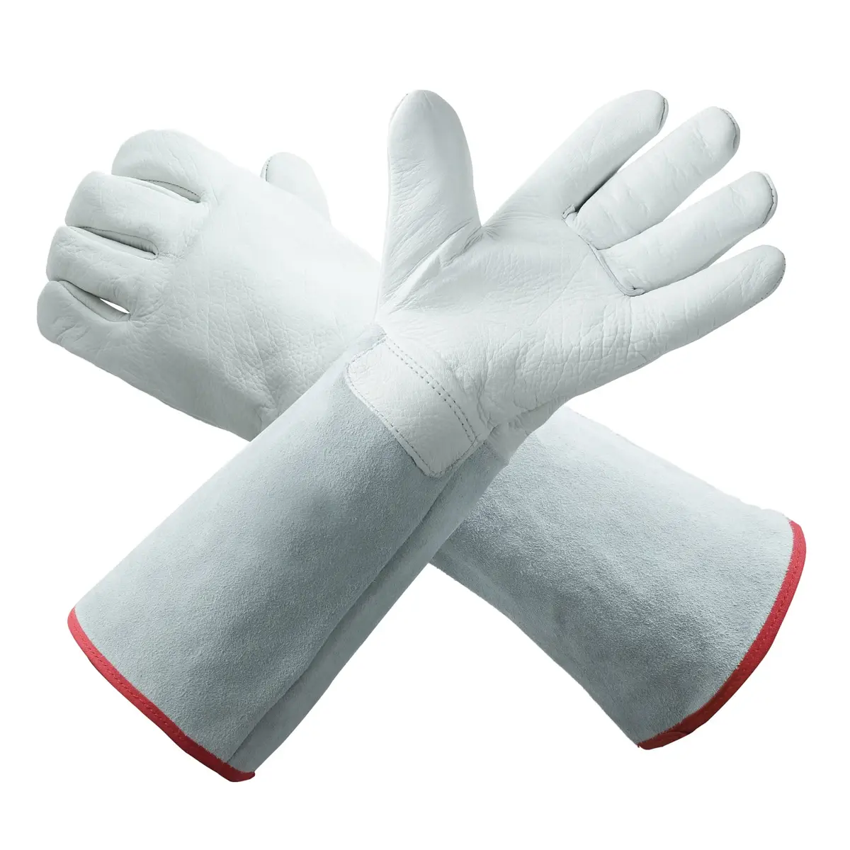 egowz Cryogenic Gloves for Liquid Nitrogen -436°F to 298°F | 45cm (17.7") Long, 1 Pair - main product image