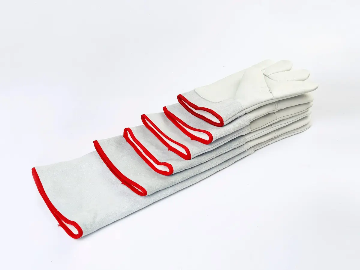egowz Cryogenic Gloves for Liquid Nitrogen -436°F to 298°F | 45cm (17.7") Long, 1 Pair - view 8
