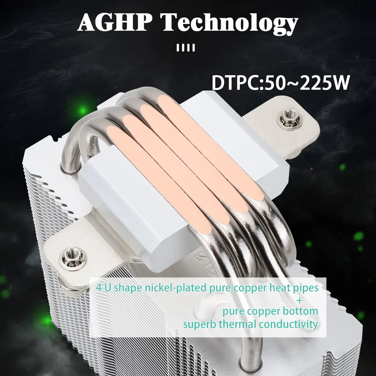 Thermalright Assassin X120 Refined SE CPU Air Cooler 120mm (4.72 inch) | 4 Heat Pipes, PWM Fan, 148mm Height - view 2