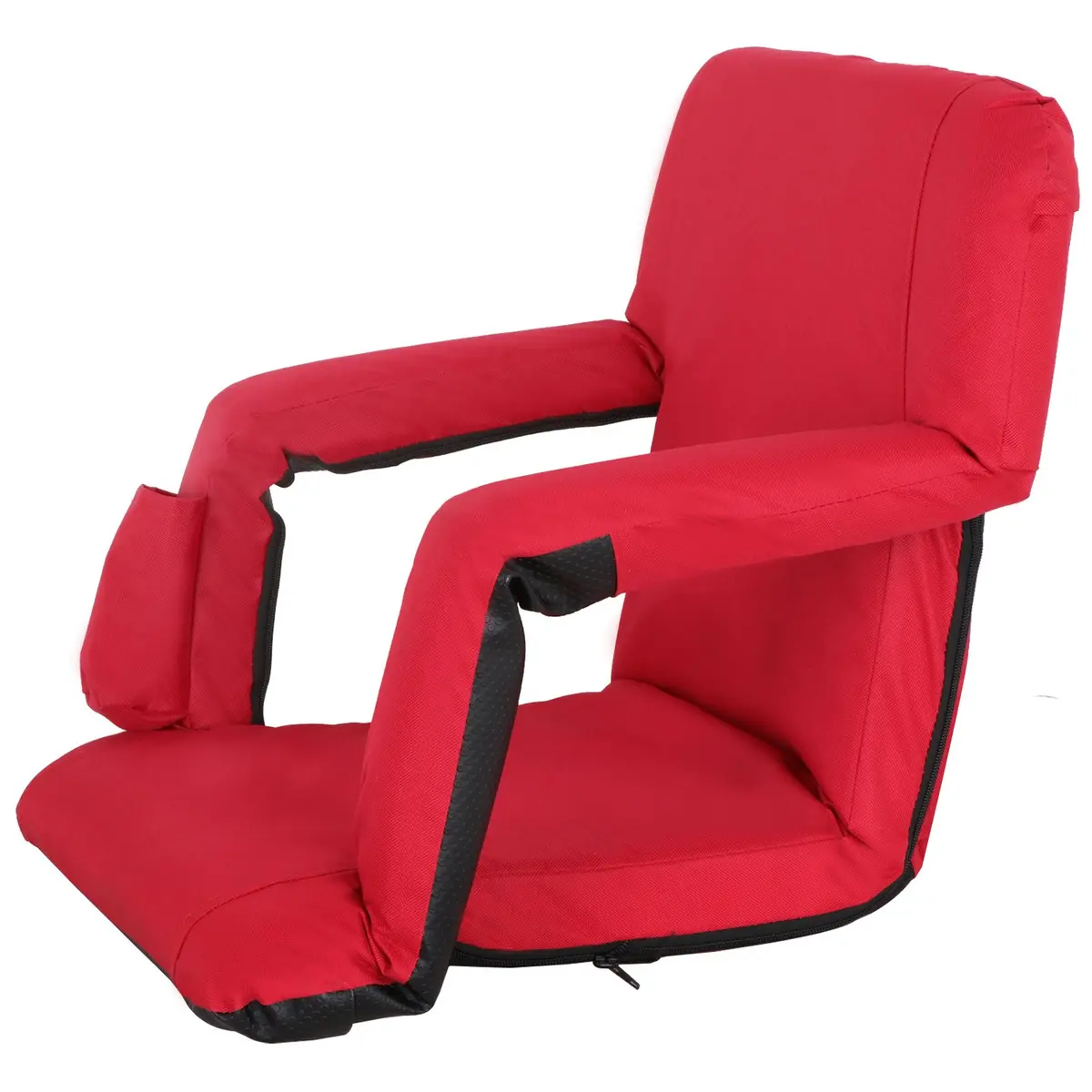 ZENY Stadium Seat for Bleachers with Back Support, 20.5'' | Adjustable Reclining & Padded Comfort - view 6