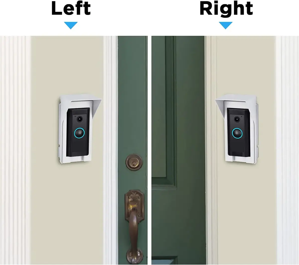 OLAIKE Adjustable Video Doorbell Wedge Mount Kit 15.6cm (6.1in) | Eliminates Blind Spots for Ring, Nest, Blink - view 7