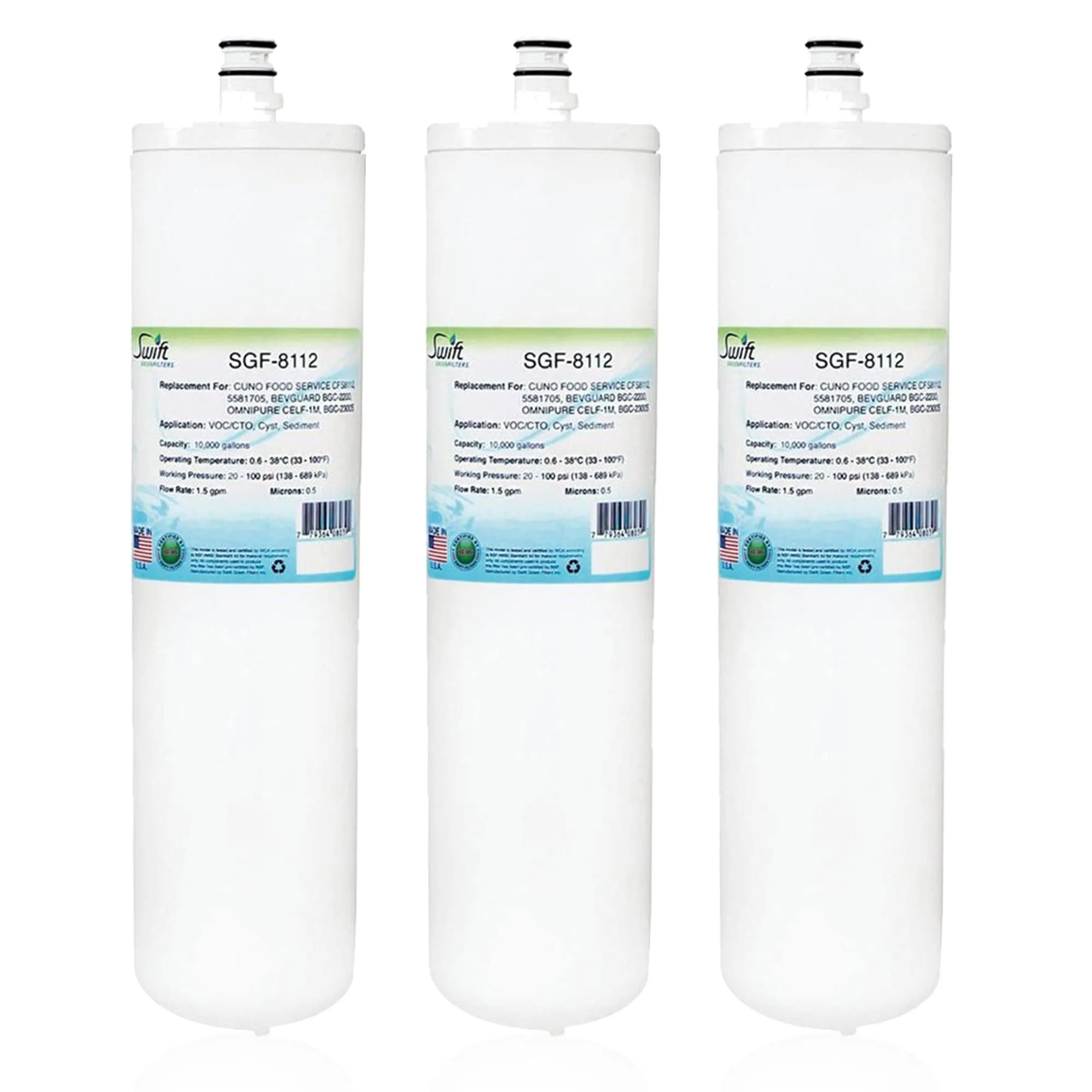 Replacement Under-Sink Water Filters