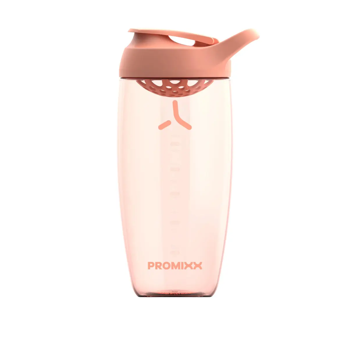 PROMIXX Pursuit Coral 24 oz Shaker Bottle | Silent Mixer, Leak-Proof Lid, BPA-Free ECOZEN - main product image