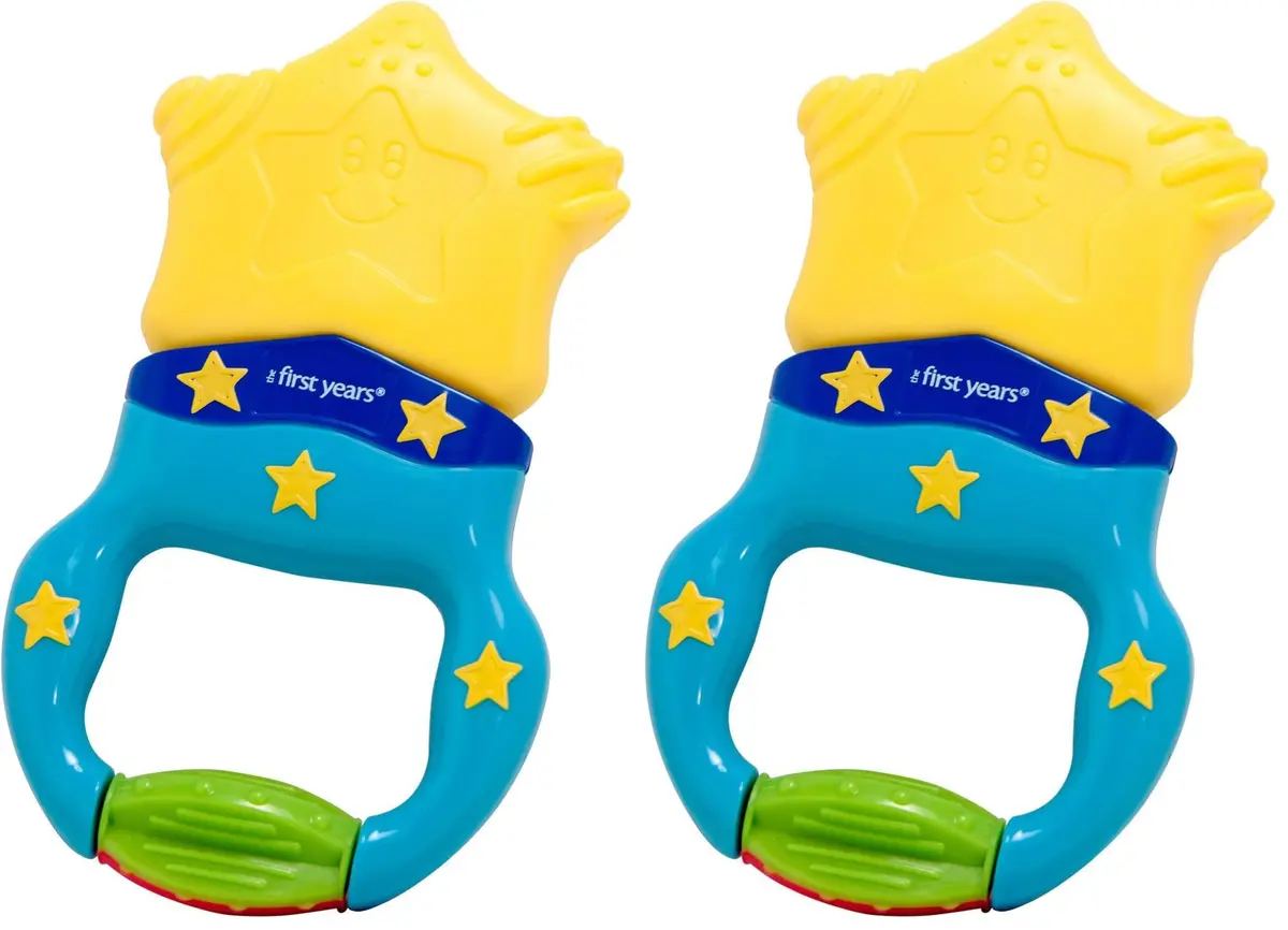 Lamaze Massaging Action Teether (Pack of 2) | Baby Teether with Vibrations & Easy Grip - main product image