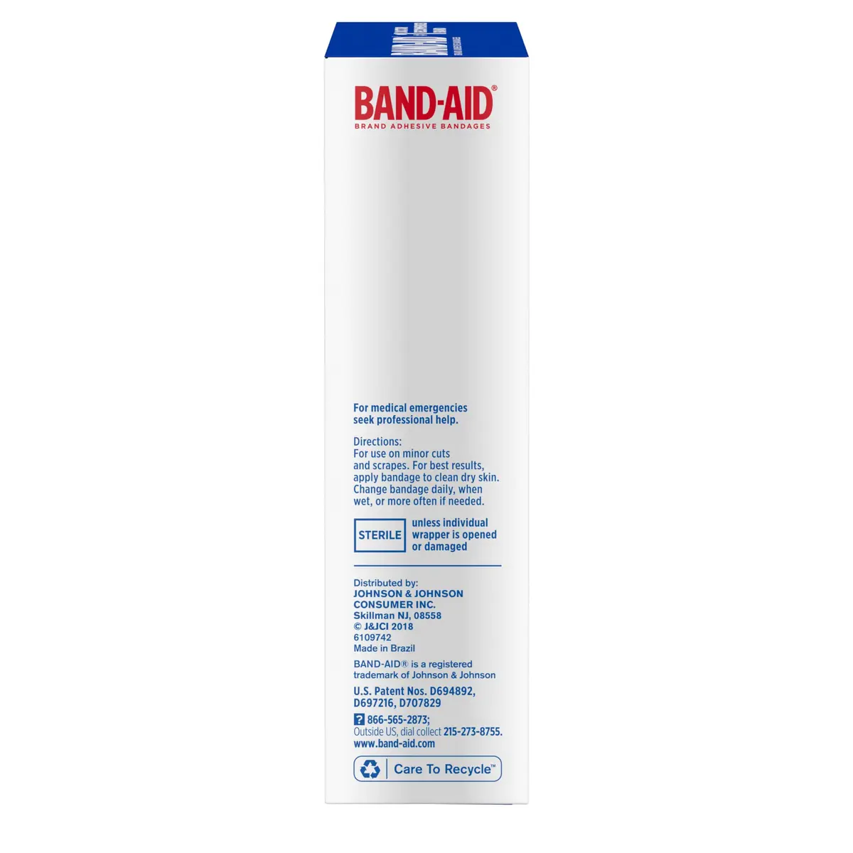 Band-Aid Brand Sterile Flexible Fabric Adhesive Bandages Extra Large 10 Count (Pack of 2) | Comfortable Wound Protection - view 6