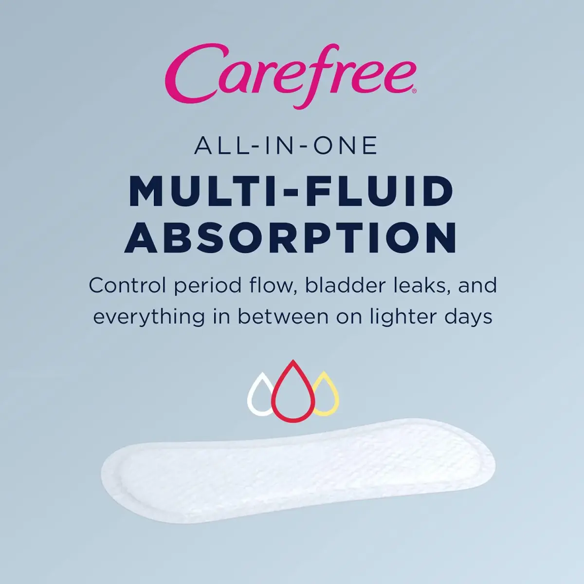 Carefree Acti-Fresh Panty Liners Regular Unscented 108 Count (54 Count x 2) | Daily Freshness & Odor Control - view 7