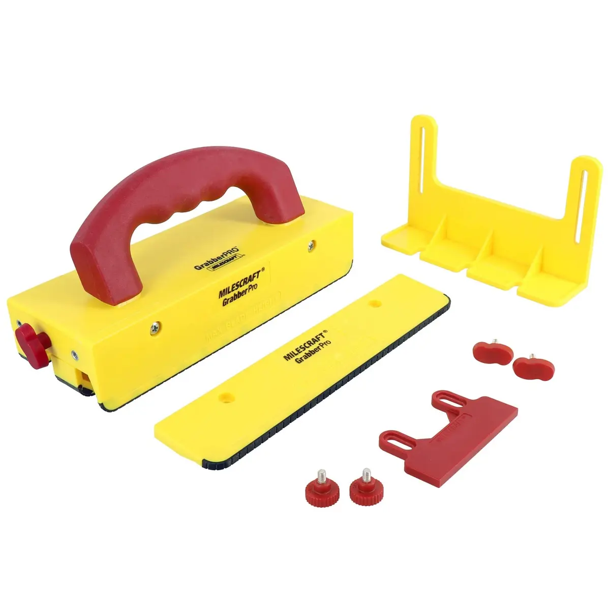 Milescraft GrabberPRO Push Block for Table Saws, Router Tables & Jointers | Adjustable Safety Control (115c) - view 4