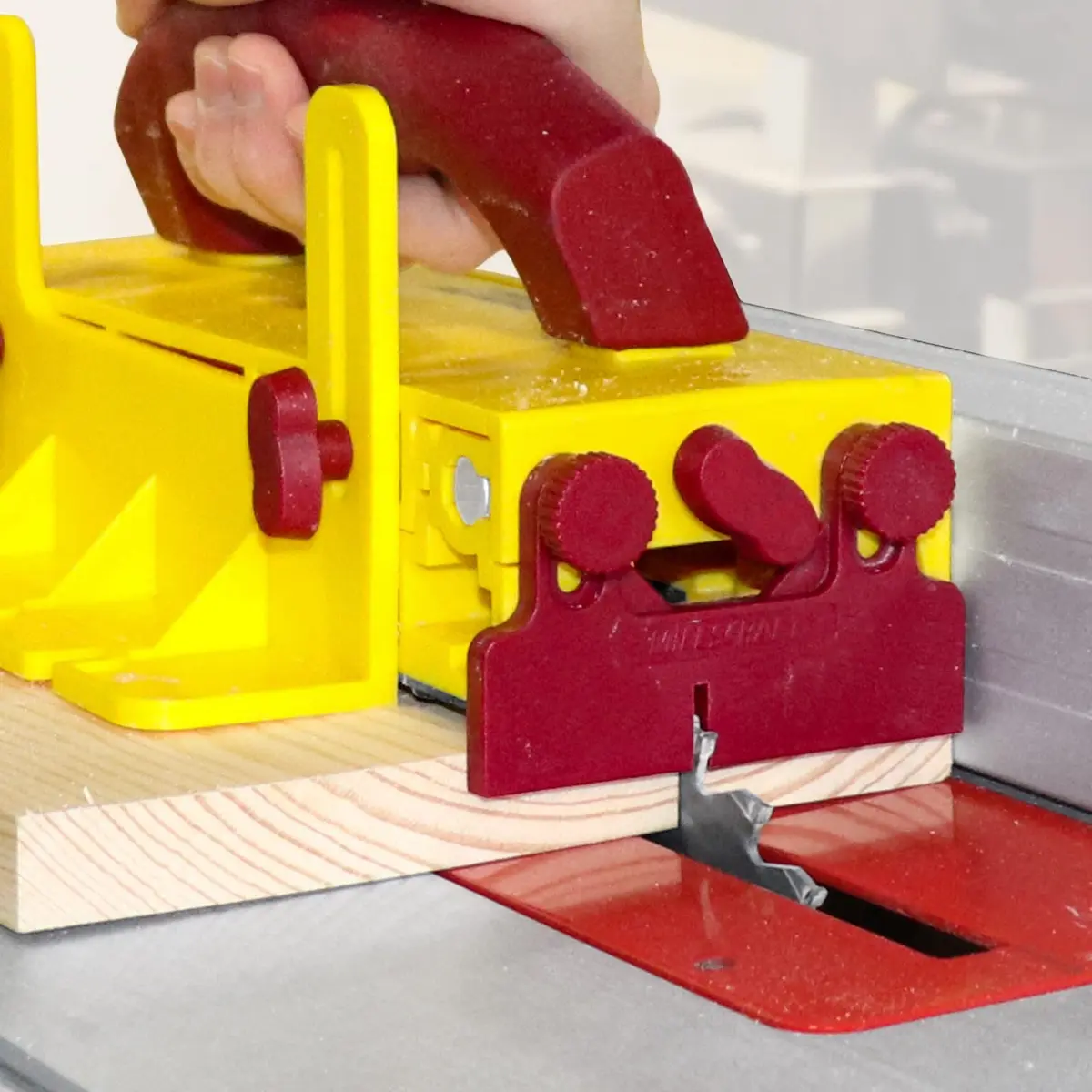 Milescraft GrabberPRO Push Block for Table Saws, Router Tables & Jointers | Adjustable Safety Control (115c) - view 6
