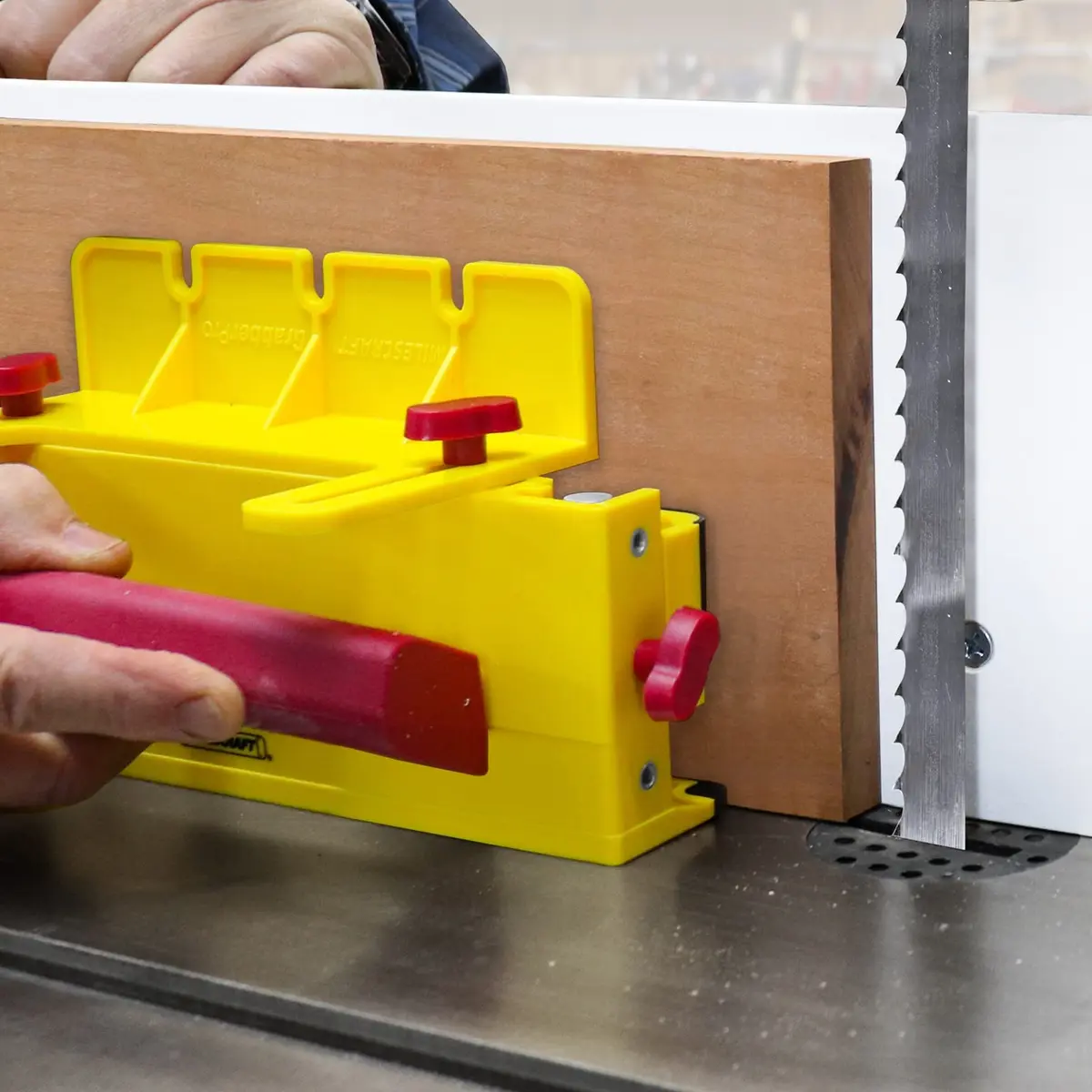 Milescraft GrabberPRO Push Block for Table Saws, Router Tables & Jointers | Adjustable Safety Control (115c) - view 7