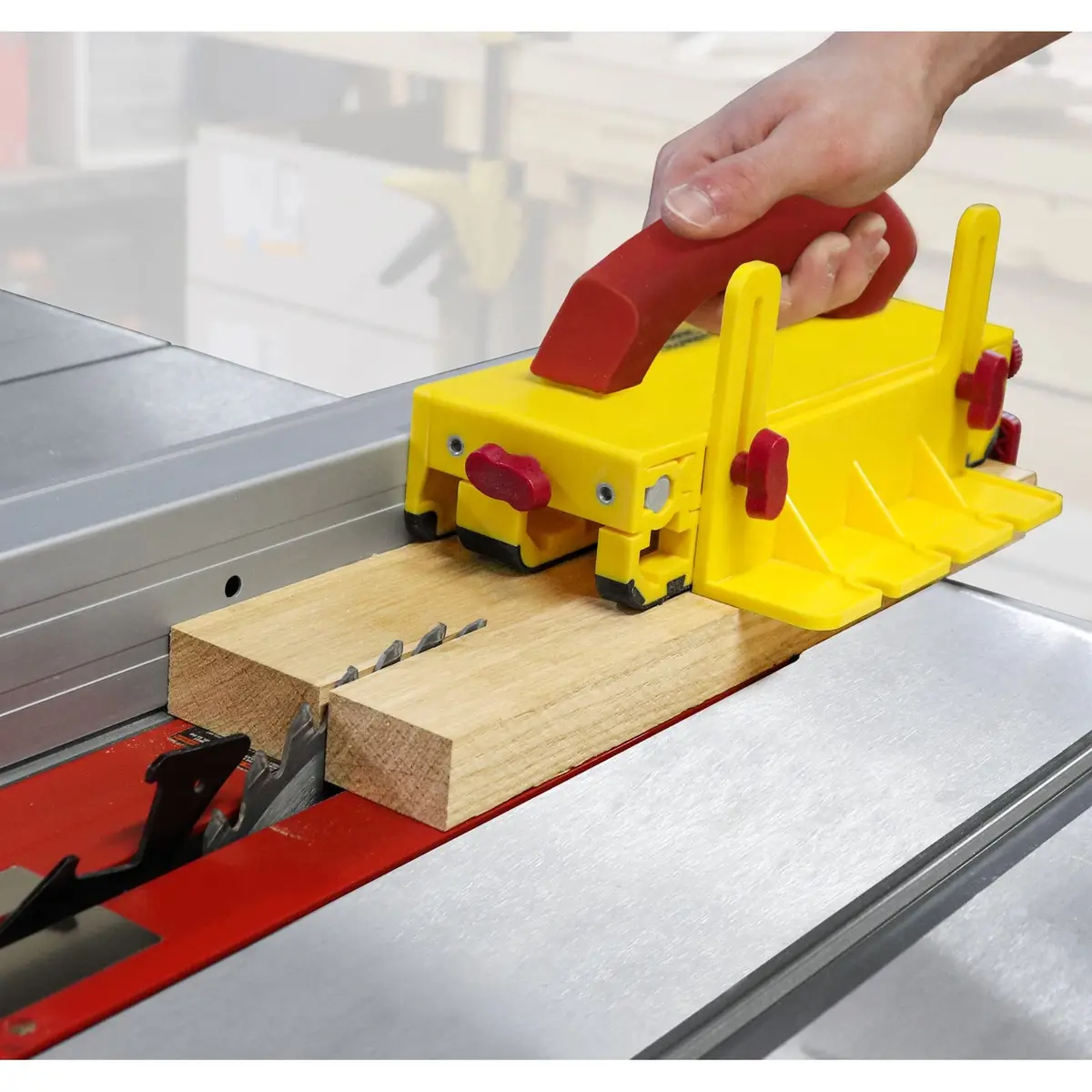Milescraft GrabberPRO Push Block for Table Saws, Router Tables & Jointers | Adjustable Safety Control (115c) - view 3