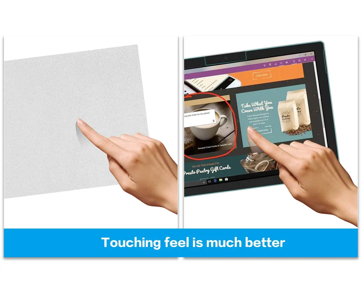 TiMOVO 2 Pack Paper Screen Protector for Surface Pro 11/10/9/8/X 13 Inch | Anti-Glare & Responsive - view 7