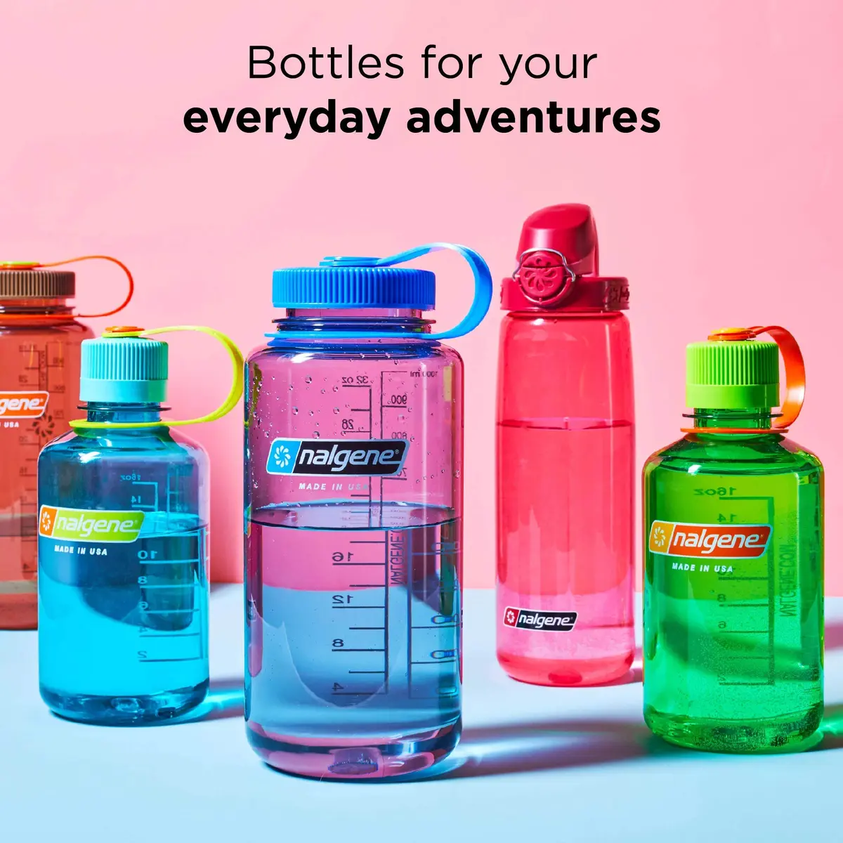 Nalgene Sustain Tritan BPA-Free Water Bottle 1 L (32 oz) Wide Mouth | Leak-Proof & Dishwasher Safe - view 4
