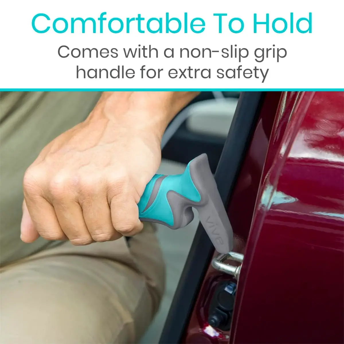 Vive Car Handle Assist for Elderly - 300 lb Capacity | Auto Grab Bar for Cars, Trucks, SUVs - view 8