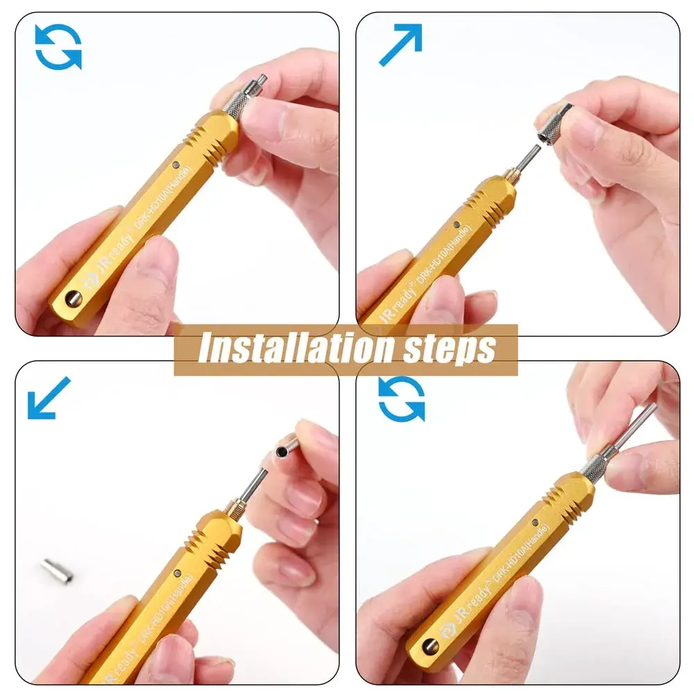 JRready DRK-HD10A HARTING Connector Pin Removal Tool Kit | 0.102" Tube ID - view 4