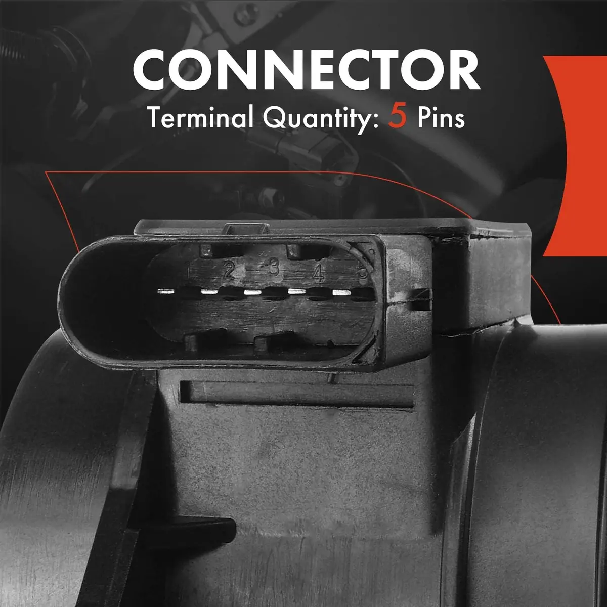 A-Premium Mass Air Flow Sensor Assembly [5Pins] Compatible with Hyundai & Kia | OEM Quality, 1 Year Guarantee - view 3