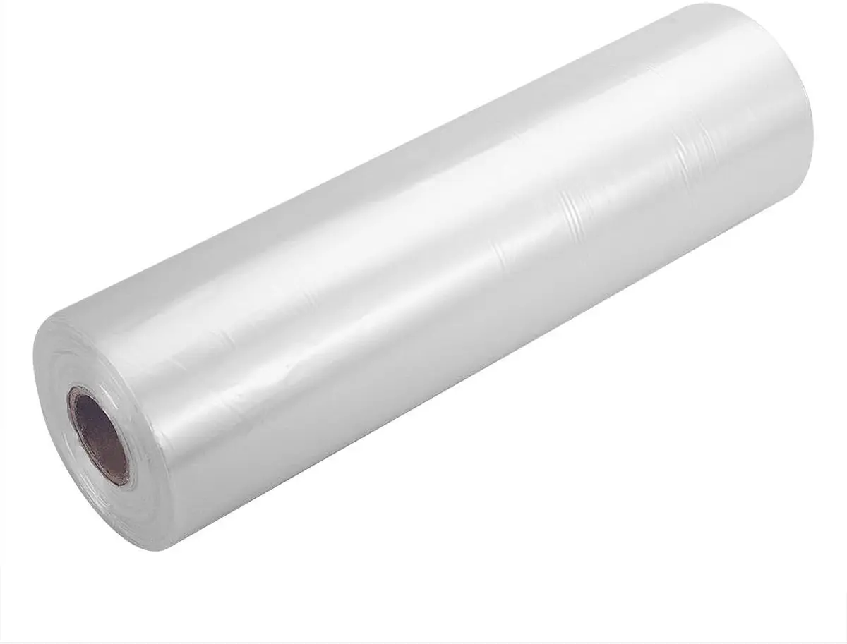 9527 Product 12" x 20" Clear Plastic Produce Bag | Food Storage Roll for Fruits & Vegetables - view 8