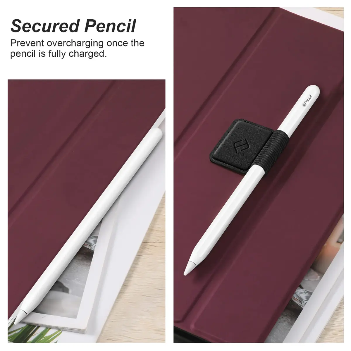 FINTIE 4 Pack Pen Loop Holder for Apple Pencil Pro, USB-C/1st/2nd Gen | Secure, Slim, Durable Stylus Accessory - view 5