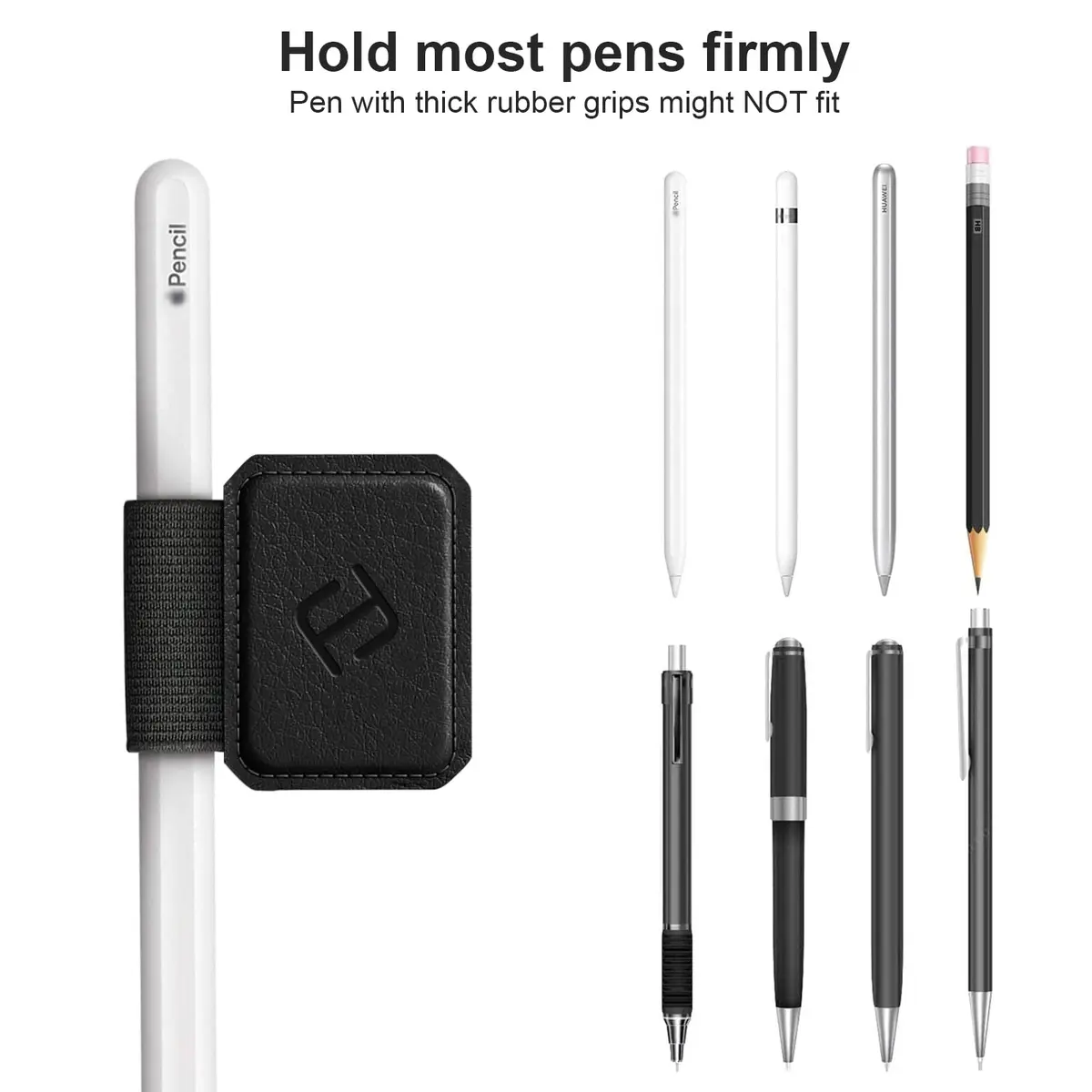 FINTIE 4 Pack Pen Loop Holder for Apple Pencil Pro, USB-C/1st/2nd Gen | Secure, Slim, Durable Stylus Accessory - view 6
