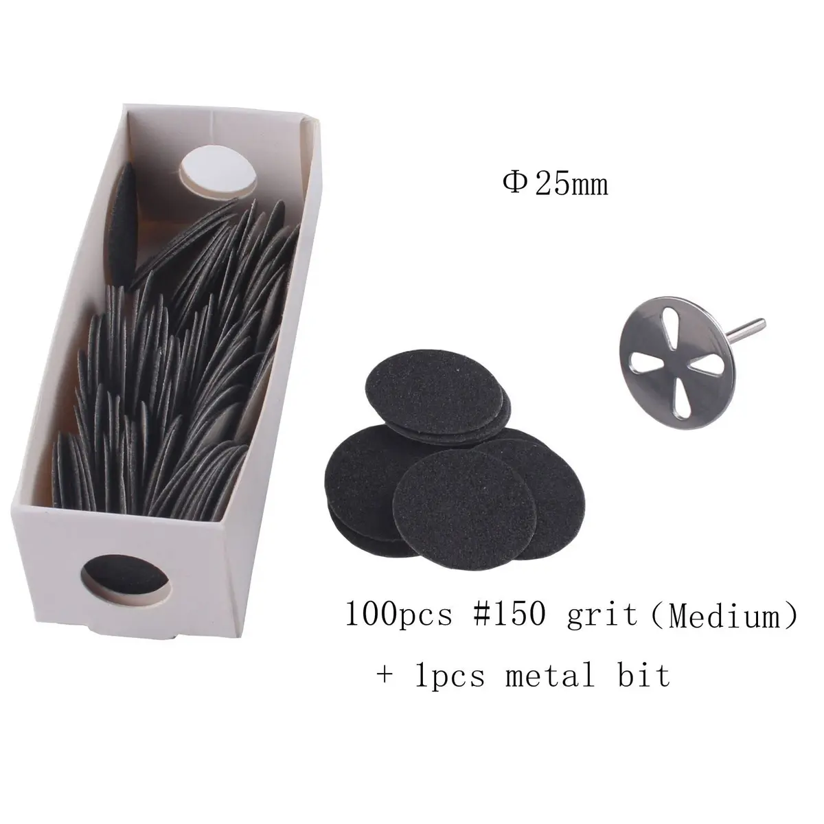 MZCMSL Foot Scraper Set 101 pcs | Medium Grit for Pedicure & Callus Removal - view 2