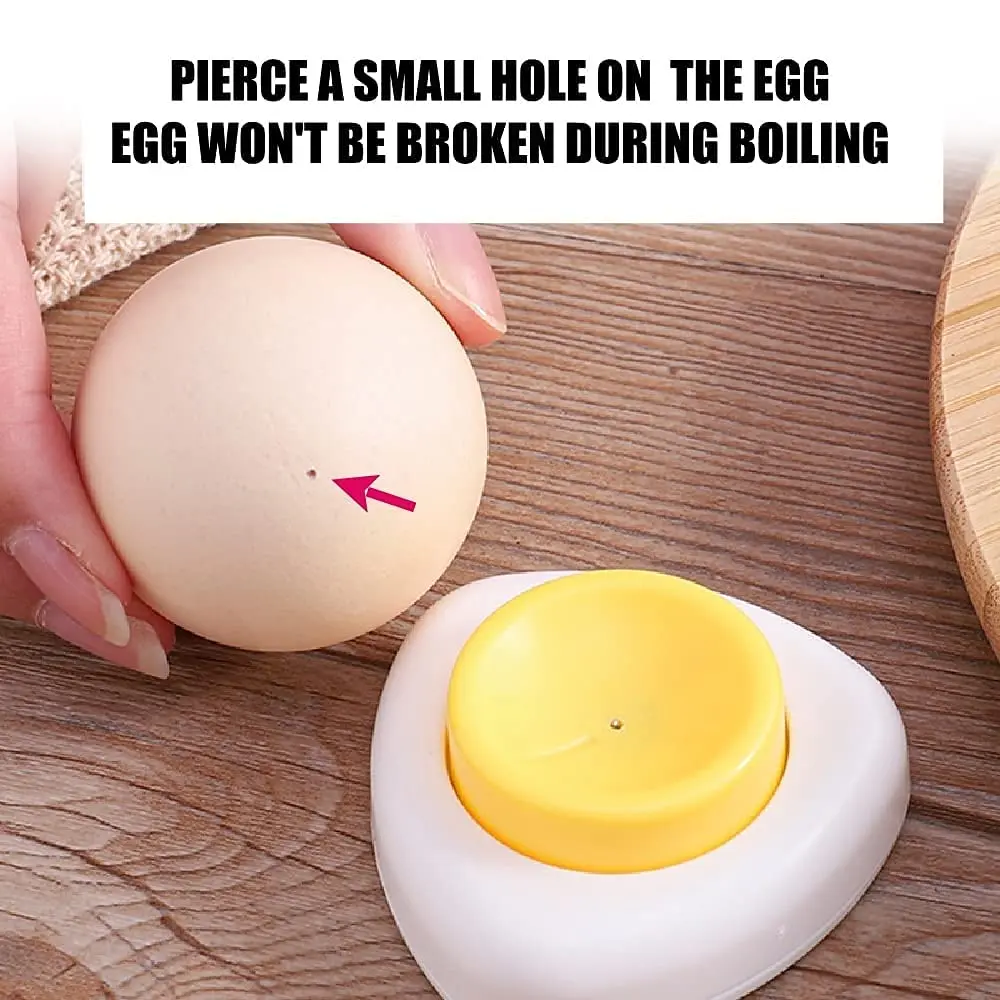 jawbush Egg Piercer for Raw Eggs 2 Pack | Magnetic Base & Safety Lock Kitchen Gadget - view 4