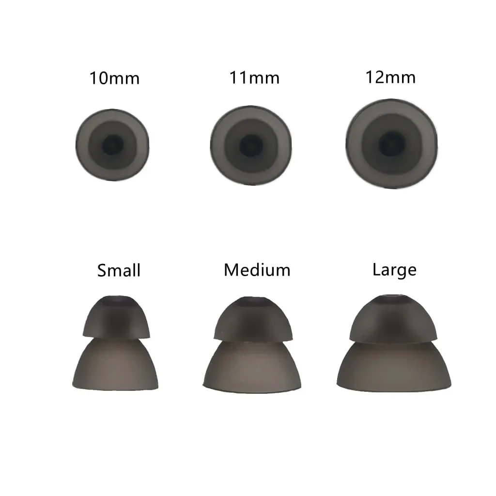 AroneMom Small Power Domes for Resound Hearing Aids | 10 Count Smokey Gray - view 3