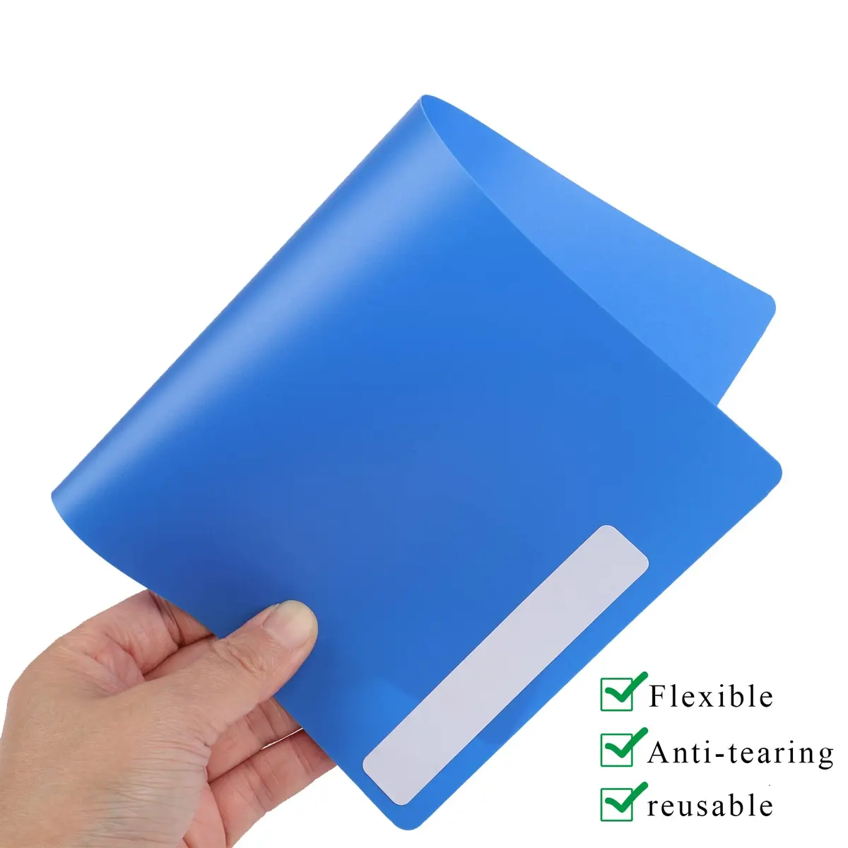 Ioffersuper 22Pcs Library Book Dividers Assorted Colors 6"x 12" | Organize Shelves & Find Books Fast - view 5