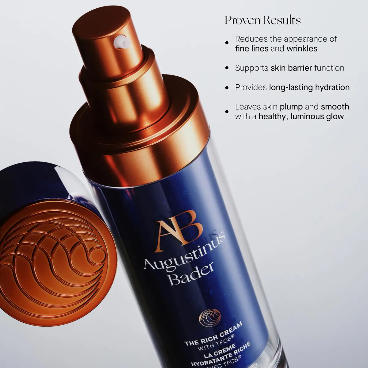 Augustinus Bader The Rich Cream – Hydrating & Nourishing Face Moisturizer for Wrinkle Reduction, 0.5 fl oz - view 4