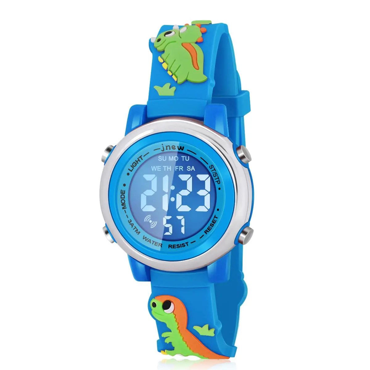 Viposoon Kids Digital Watch for Boys 3-10 Years | Waterproof, Shockproof, Easy Read (70-120 chars) - main product image