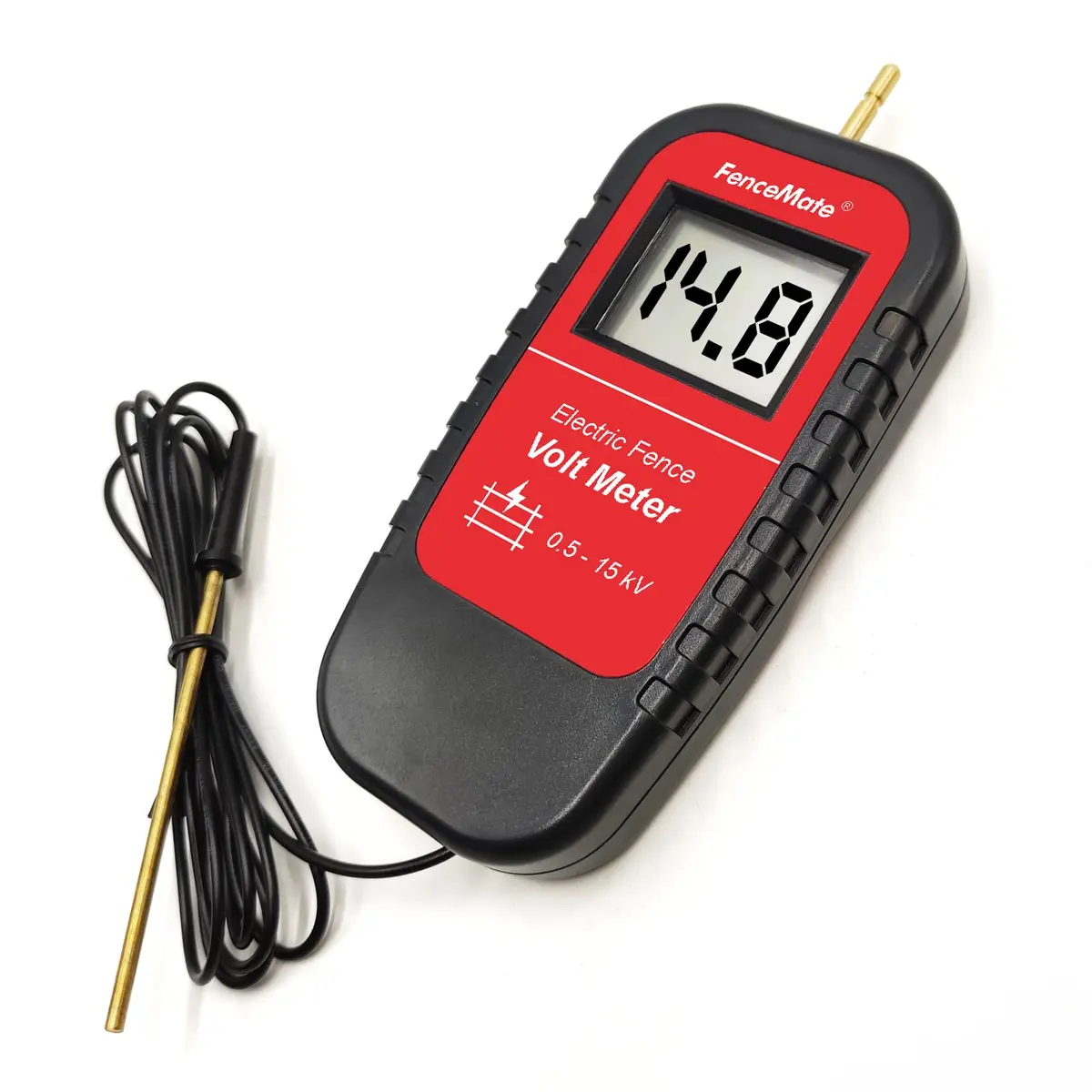 FenceMate Digital Volt Meter for Electric Fence, Range up to 15,000 V | 15kV Output Testing - main product image