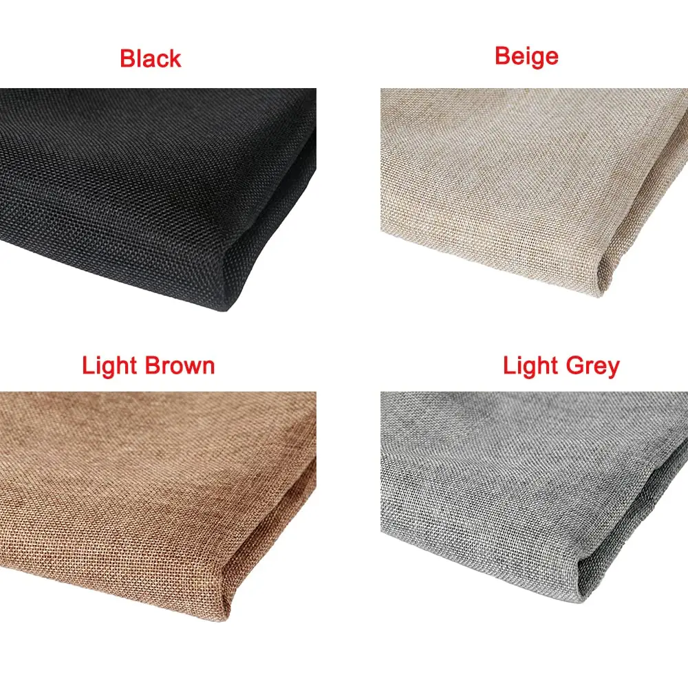 Flushbay Speaker Grill Cloth Brown 50cm x 146cm | Polyester Imitation Linen Fabric for Home Stage Speakers - view 3