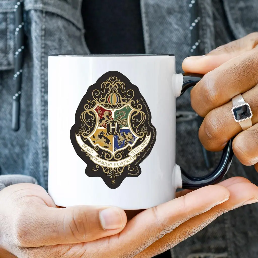Paper House Productions Harry Potter Knockturn Hogwarts Crest Vinyl Sticker | Moisture-Resistant, 3.6" - view 3