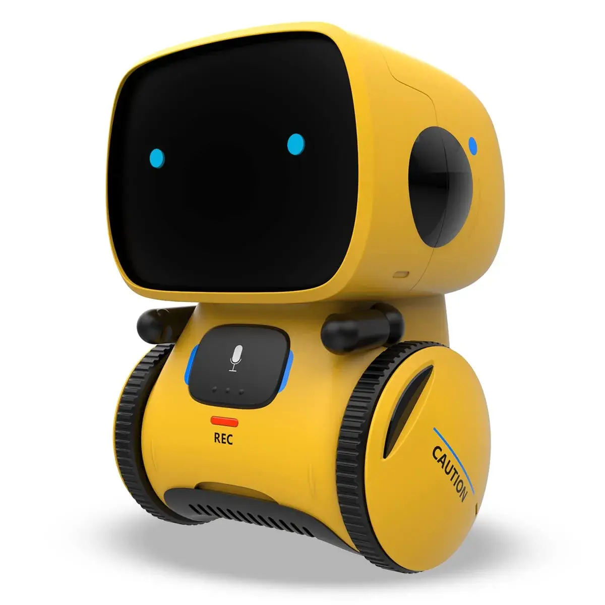 KaeKid Interactive Smart Robot Toy for Kids 3-8 Years Old | Voice Control, Singing, Dancing, Recording, Yellow - main product image