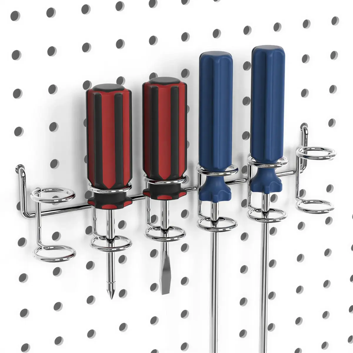 FRIMOONY 117-Piece Pegboard Hook and Bin Set with Peg Locks | Organize Tools, Garage, Kitchen - view 6